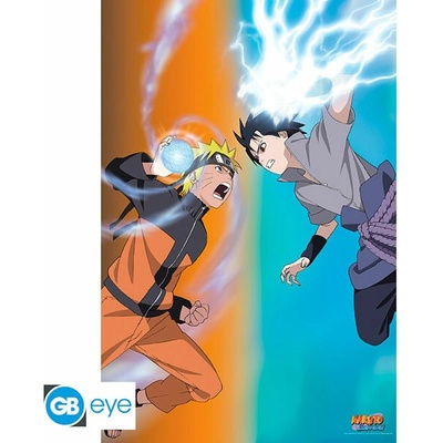 Plagát Naruto Poster Naruto vs Sasuke 61 x 91 cm