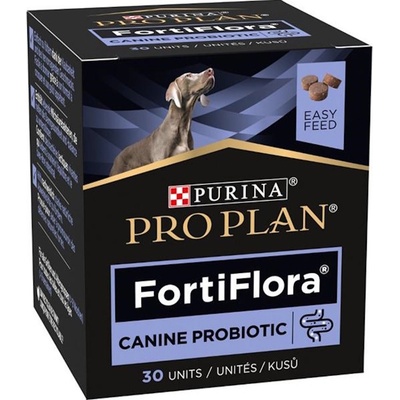 Purina Pro Plan Veterinary Diets Canine FortiFlora žvýkací tablety 30 ks – Zboží Dáma