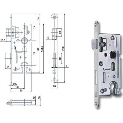 HOBES K 105 P-L 60/40/72