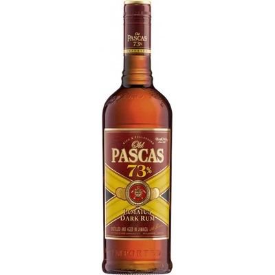 Old Pascas Dark Rum 73% 1 l (čistá fľaša)