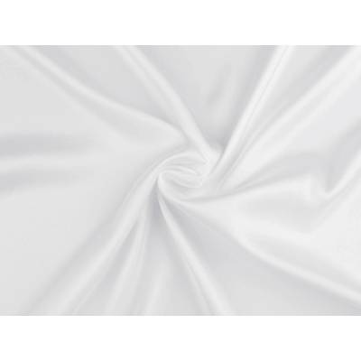 Stoklasa Satén Armano elastický / imitace hedvábí Balení: 1 m, Varianta: 1 (4) bílá 1 (4) bílá