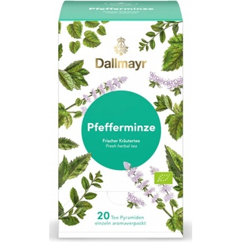Dallmayr Pfefferminze Bio Органичен билков чай от мента 20 пирамидални торбички