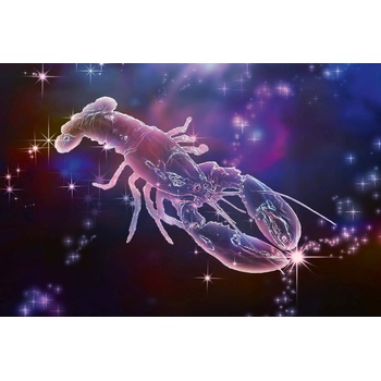 DIMEX ART s. r. o Флизелинов фототапет зодиакален знак - рак 375 x 250 см