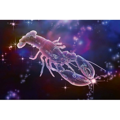 DIMEX ART Флизелинов фототапет зодиакален знак - рак 375 x 250 см