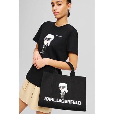 KARL LAGERFELD Памучна чанта Karl Lagerfeld IKON (A2W50047)
