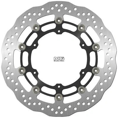 NG přední brzdový kotouč KTM 1090 ADVENTURE 13-17, 1190ADV/1090ADV 13-17, 1290 SUPER ADV 17-21,+ADV 790 18-20, 890 ADV. 21 (320X137X5mm) (6X6,5mm) WAVE plovoucí (nahrazuje NG1456X) – Zboží Mobilmania