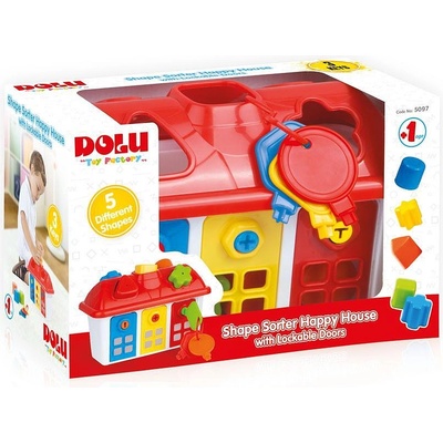 DOLU Къща сортер Happy House (1009009F)