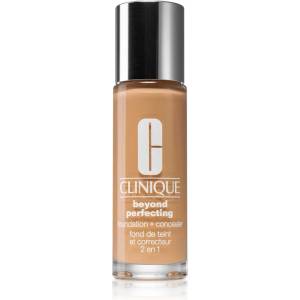 Clinique Beyond Perfecting Foundation + Concealer грим и коректор 2 в 1 цвят 14 Vanilla 30ml