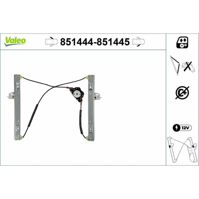 Zvedací zařízení oken VALEO 851444