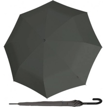 Knirps KNIRPS A.760 STICK DARK GREY - elegantný holový vystreľovací dáždnik