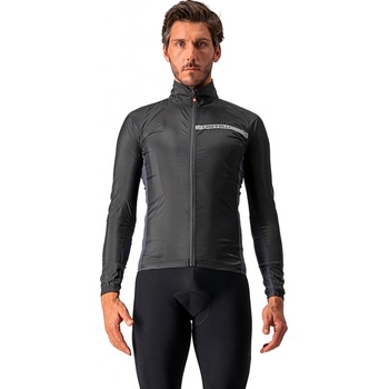 Castelli Squadra Stretch jacket svetlá čierna