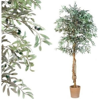 PLANTASIA 1369 Umelý strom - olivovník - 180 cm