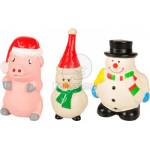 Flamingo коледна играчка за кучета - фигурки от латекс 1 бр