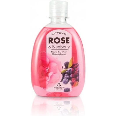 Bulgarian Rose Karlovo Bulgarian Rose Shower Gel Rose & Blueberry - Душ гел роза и боровинка 320мл
