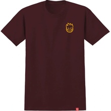 Spitfire LIL BIGHEAD MAROON GOLD Print pánské tričko krátký rukáv