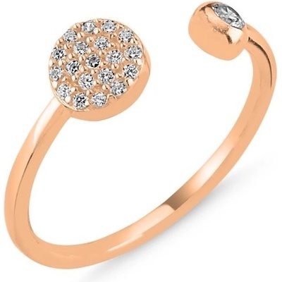 Olivie Stříbrný prsten ROSE nastavitelná 7675