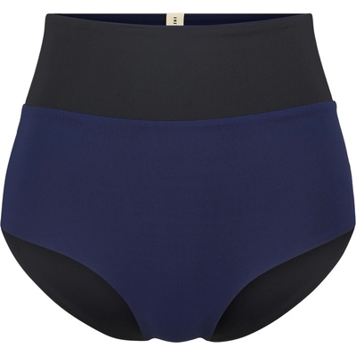 MYMARINI Дамско бикини долнище MYMARINI Women's Surf Shorts Bikini bottom - Black / Navy (150-5688-0211)
