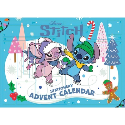 Adventný kalendár Disney Lilo & Stitch - papierenský