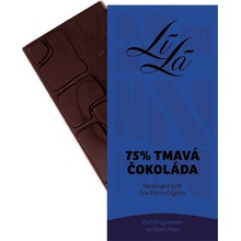 LÍLÁ 75% hořká čokoláda Nikaragua 50 g