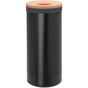 Brabantia Кош за пране 35л, с корков капак, черен, Brabantia (BRAB120008)