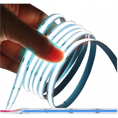 LED pásek NEON COB homogenní - 12V - 5 m - modrý