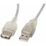 LANBERG USB 2.0 Cable Lanberg CA-USBE-12CC-0018-TR (1, 8 m)