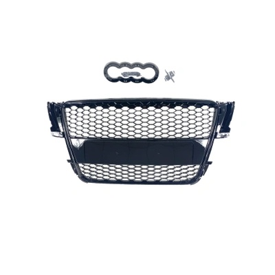 Решетка без емблема за Audi A5 (2008-2011) - RS Look черна