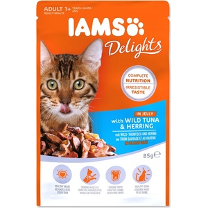 Iams Котка див тон и херинга 85 г