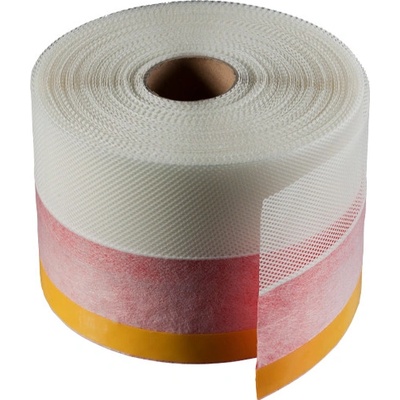 Den Braven Flexi těsnicí okenní pás interiér se síťkou 70 mm x 30 m červená