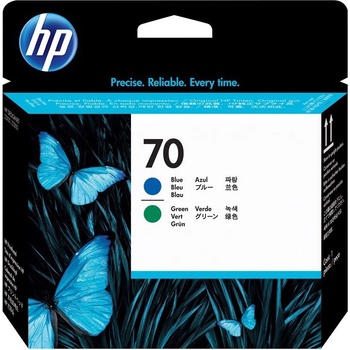 HP 70 Blueя и зелена печатаща глава (C9408A)