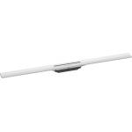 Hansgrohe RainDrain Flex - Линеен душ канал с решетка от неръждаема стомана 1000, за монтаж в помещението, с възможност за скъсяване, матово бял 56046700 (56046700)