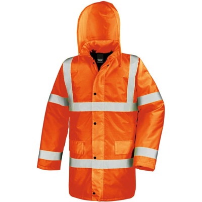 Result R 218X Unisex reflexní parka fluorescent orange