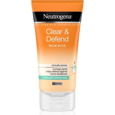 Neutrogena Clear & Defend пилинг със салицилова киселина 150ml