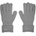 Jack Wills Ръкавици Jack Wills Adults Knitted Fleece Gloves - Grey Marl