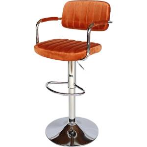 Bogdan Furniture Am Бар стол Калипсо-13 кадифе-керемида