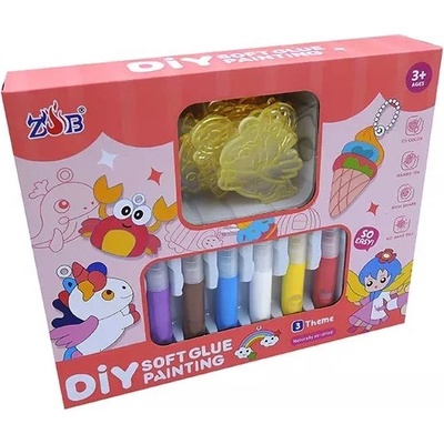 Man Yuk Toys Комплект за създаване на ключодържатели с принцеси - 9 части (552-1)