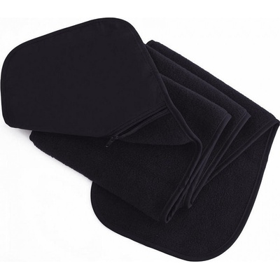 Result Winter Essentials Fleecová šála s kapsou na zip s antipilingovou úpravou námořní modrá