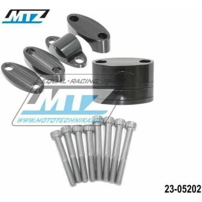 Sada vyvýšení řidítek (průměr 22mm) včetně šroubů (barva černá) 23-05202