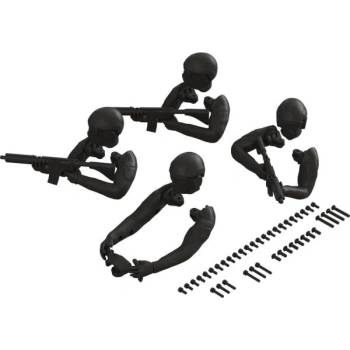 Arrma Фигурки на екипажа Arrma черни