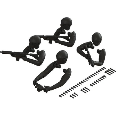 Arrma Фигурки на екипажа Arrma черни