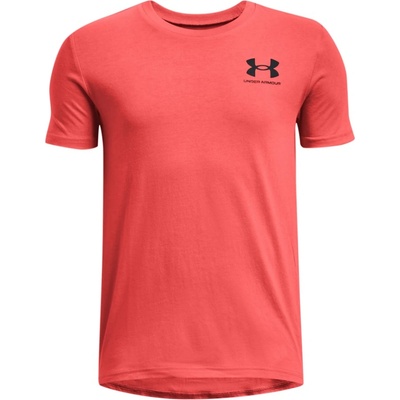 Under Armour Тениска Under Armour UA B SPORTSTYLE LEFT CHEST SS-RED Червен Velikost YXL