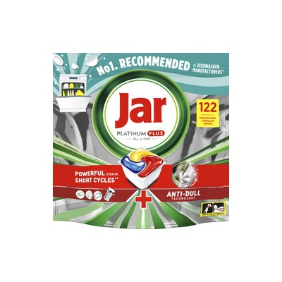 Jar kapsle na nádobí Platinum Plus Yellow 122 ks