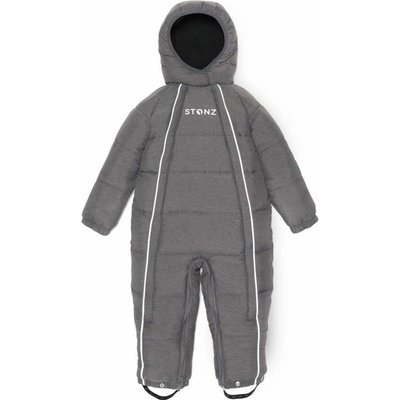 STONZ SNOW PUFFER OVERAL Heather šedé