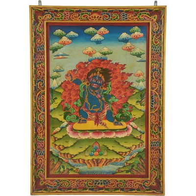Sanu Babu Mahákala, ručně malovaný obraz, 77x108cm
