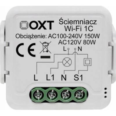 OXT stmívač OXT mini ovladač 1 obvod WiFi TUYA
