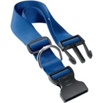 Ferplast Club Collar - Регулируем нашийник за кучета с пластмасова катарама, 30-44 см. / 15мм. - син