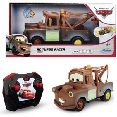 Dickie RC Autíčko Turbo Racer Červená Řepa 1:24, 17cm, 2 kanály