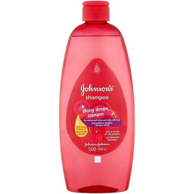 Johnson's Shiny Drops šampón 500 ml
