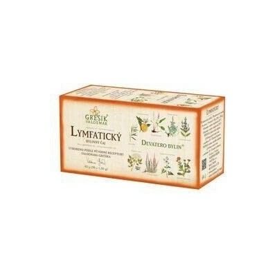 Grešík LYMFATICKÝ čaj Devatero bylin 30 x 1,5 g