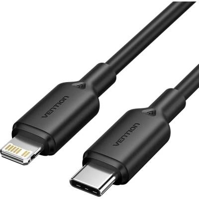 Vention LAKBF USB 2.0 Type-C Male to Lightning Male 3 A, 1m, černý